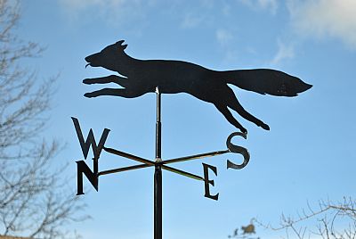 Fox p and s weather vane